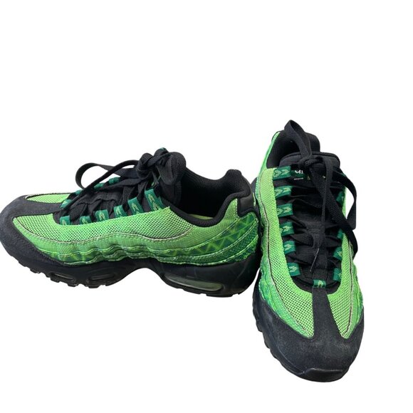 Nike Air Max 95 Lime Green black mens 4.0 wms 5.5 Low sneakers SKU 9432 - Picture 2 of 15